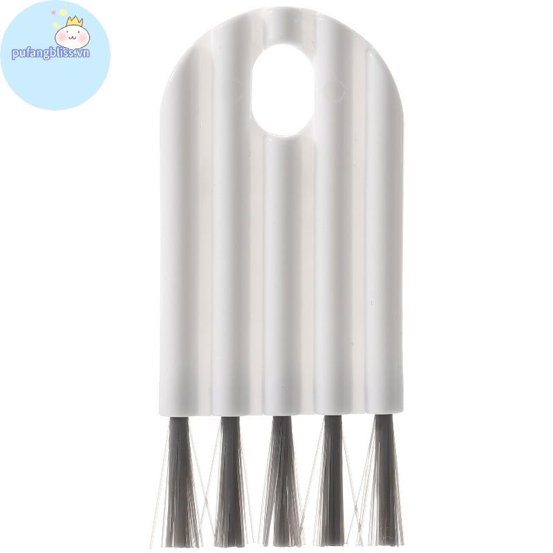 Pufangbliss al Cup Nắp Bàn Chải Crevice Dụng Cụ Vệ Sinh Tiện Ích Để Vệ Sinh Nhà Tay Cầm Cong Bàn Chải Vệ Sinh VN