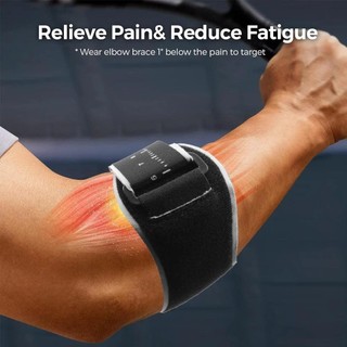 1 cái nẹp khuỷu tay có thể điều chỉnh cho nam nữ, giảm đau viêm gân, kèm miếng đệm, phù hợp chơi tennis/golf