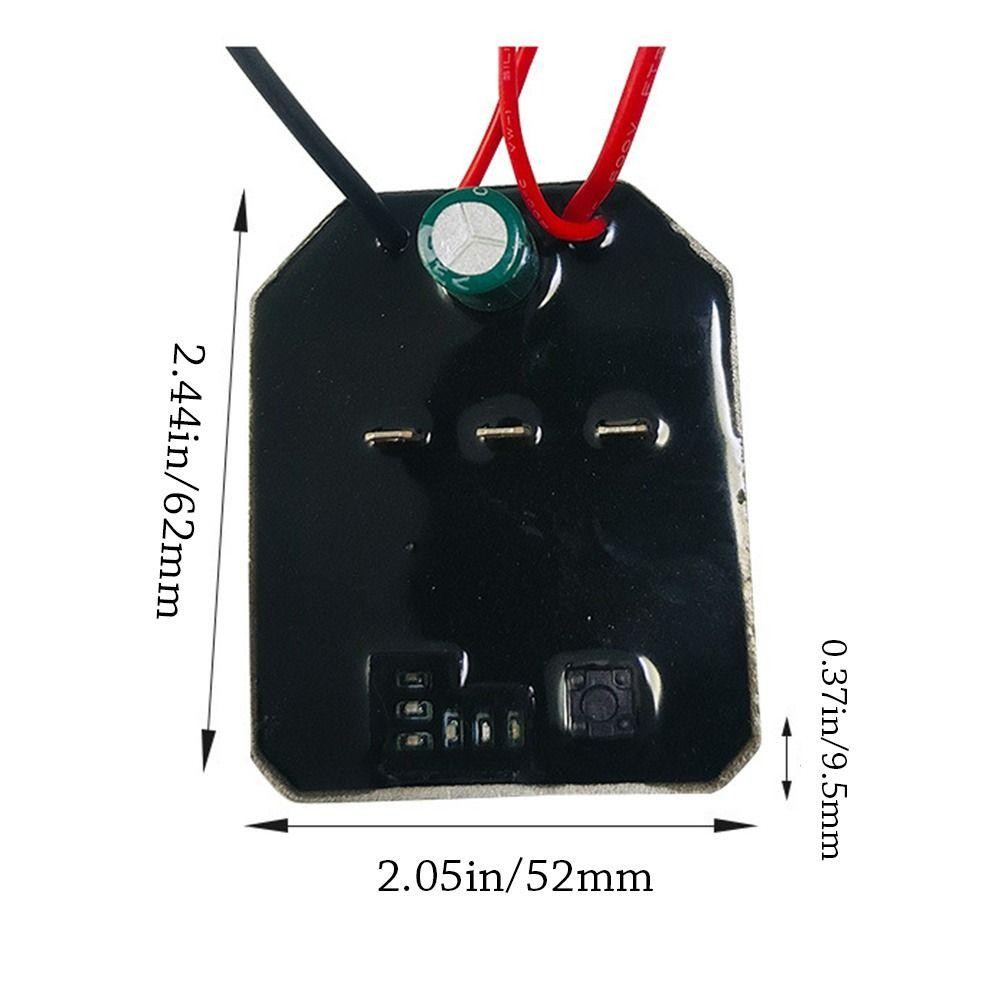Bảng điều khiển máy mài góc SUNKISSD, Bảng mạch Công tắc tốc độ 60A, Công tắc tốc độ bền Dụng cụ điện Lithium không chổi than Bảng cờ lê điện cho DAYI
