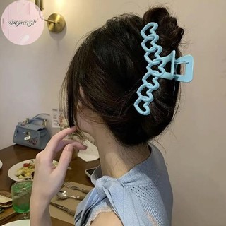 Deyangk Thời Trang Rỗng Hình Học Trái Tim Kẹp Tóc Mặt Sau Của Kẹp Nữ Cô Gái Mũ Kẹp Tóc Phụ Kiện VN