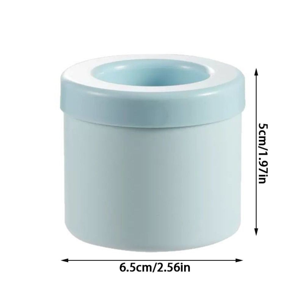 MONOSTYLE Ice Bucket, Khuôn làm đá viên silicon có thể tái sử dụng, Khay đá hình trụ đông lạnh nhanh sáng tạo Mùa hè DIY Tủ lạnh Máy làm đá đóng băng