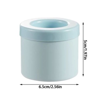 [Giao hàng từ Việt Nam] Khuôn làm đá viên EARTHLYCO, Xô đá hình trụ silicon, Khay làm đá đông lạnh nhanh có thể tái sử dụng di động Mùa hè Máy làm đá đông lạnh DIY