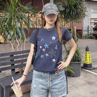 áo baby tee ôm body Xanh tím than style hàn quốc đồ girl phố Eleclassm áo thun local brand