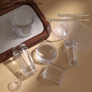 Rõ ràng Silicone Nail Cover Công cụ in, Dụng cụ làm móng