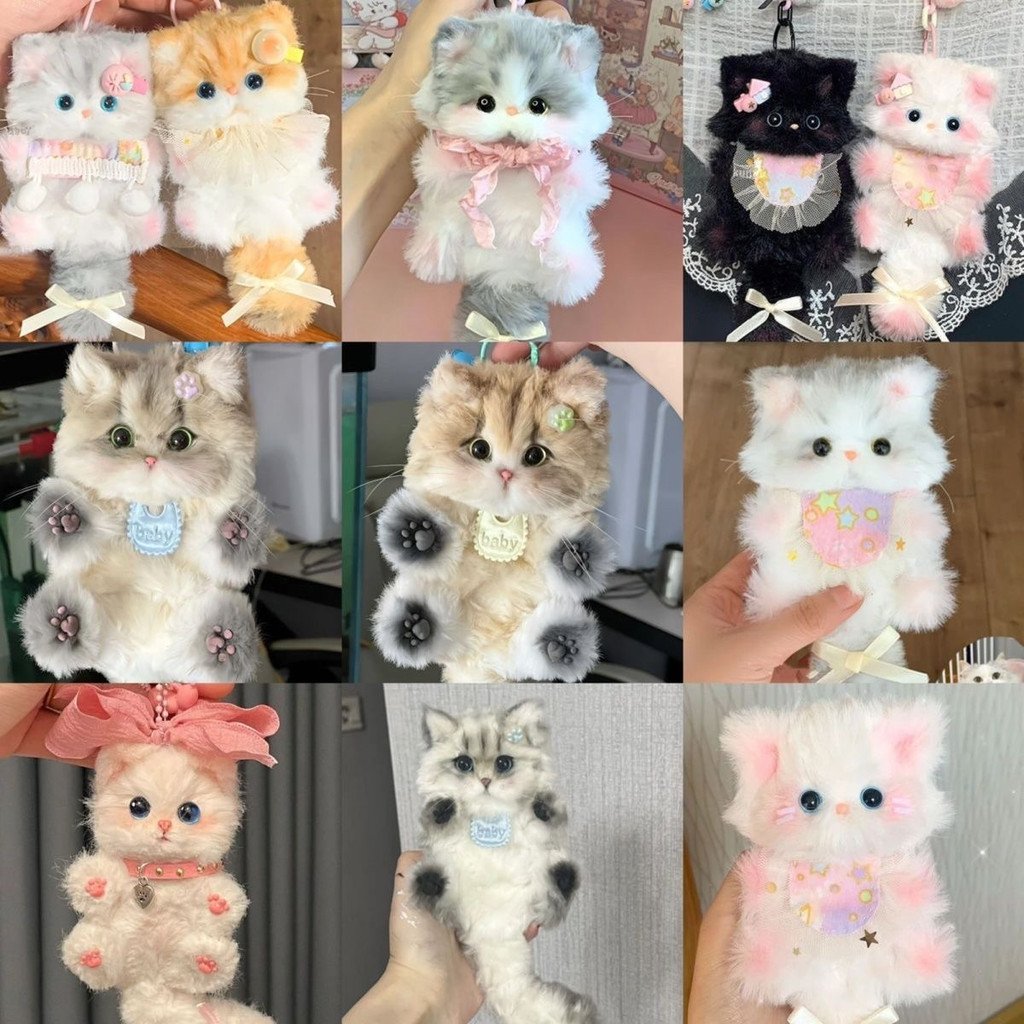 ✨Xoắn Mèo Con Mặt Dây Chuyền Handmade Tự Chế Tự Làm Chất Liệu Có Thể Treo Đồ Trang Trí Sinh Nhật Tanabata Tặng 25.7.24