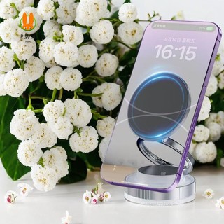 Giá đỡ điện thoại từ tính gấp di động cho ô tô và bàn