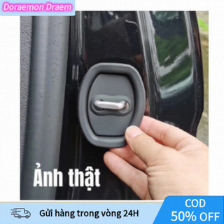 【COD】4 cái Khóa cửa silicon Vỏ bảo vệ Khóa cửa ô tô Đệm hấp thụ sốc Tránh Chống Han Rỉ Hiệu Quả, Đệm giảm chấn cửa xe ô