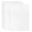 TUYỆT VỜI 1 Cái Phim Thu Nhỏ, Tấm Nhựa Thu Nhỏ Trắng Thủ Công, Giấy Nghệ Thuật Co Giãn 29x20cm Có Thể In Được Cho Máy In Phun