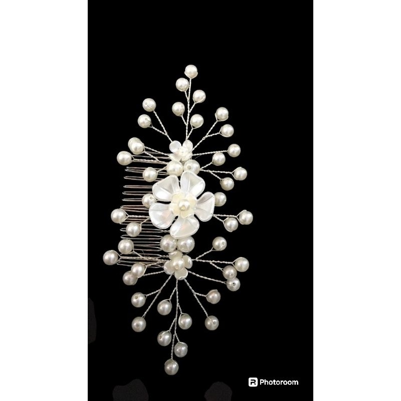 cài tóc hoa đá kèm xược dùng biểu diễn văn nghệ, đạo cụ phụ kiện