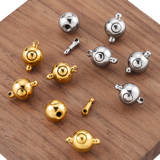 Phụ kiện vòng cổ DIY được đánh bóng tinh tế bằng thép không gỉ mạ vàng 18k