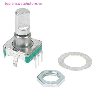 Toplanswatchstore 1PC EC11 Bộ mã hóa quay mỏng với 30 Định vị 15 xung 15mm Nửa trục VN