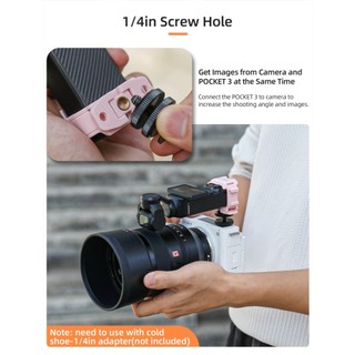 Dành Cho DJI OSMO POCKET 4 / 3 Phát Hành Nhanh Biên Giới Bộ Chuyển Đổi Lạnh boot Túi 3 Giao Diện Mở Rộng Hai Chiều Phụ Kiện camera