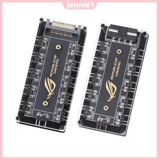 Bộ chuyển đổi trung tâm chia cáp RGB Hub ARGB cho bo mạch chủ ASUS / MSI / GIGABYTE [jennie1.vn]