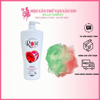 Sữa Tắm Dê Rose 1200ml | Sữa Tắm Trắng Da
