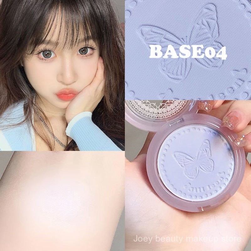 JILLL LEEN Blush mờ chống thấm nước má hồng tím làm sáng tinh tế SWWM