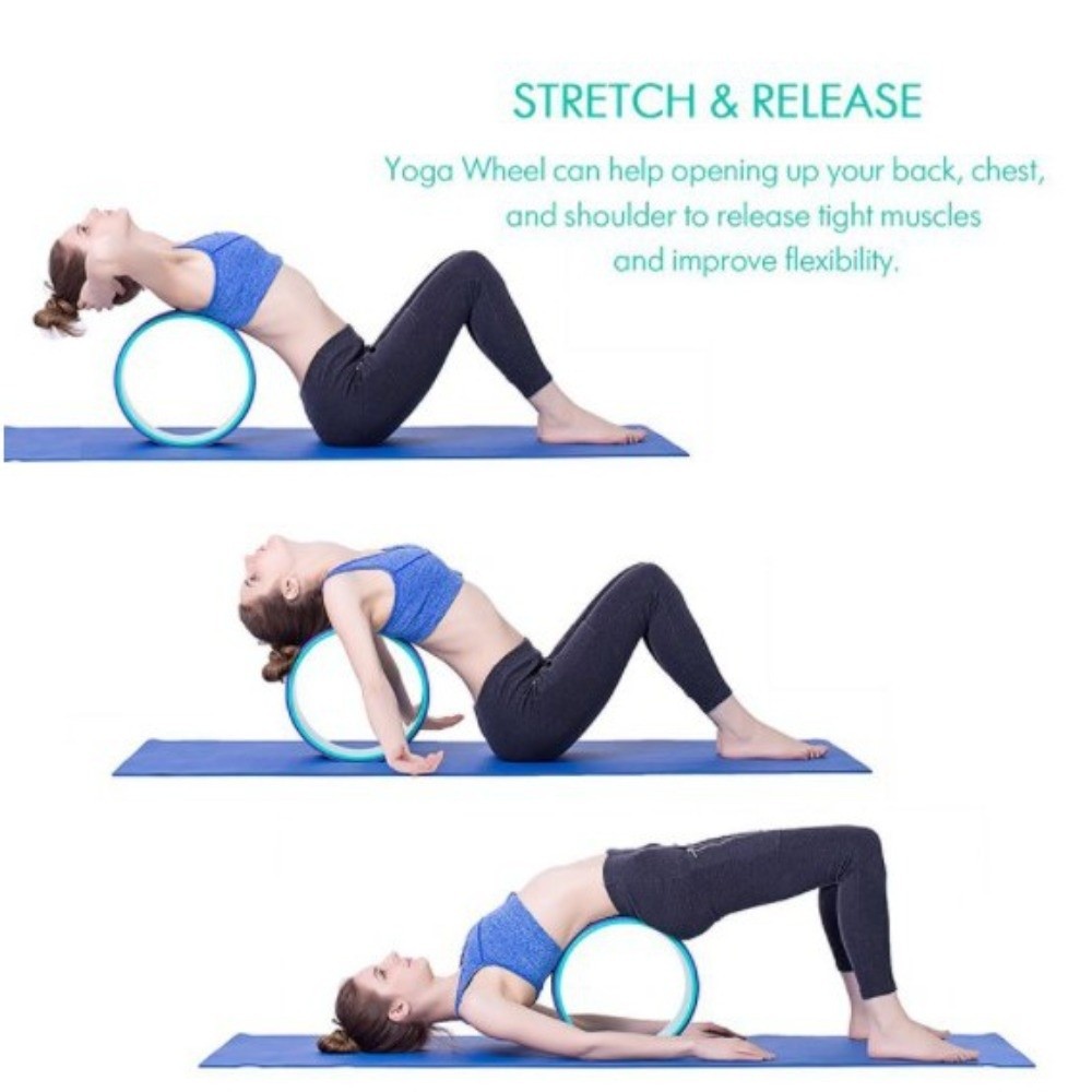 Con lăn tập lưng đa chức năng - Tập Yoga, Massage Cơ, Pilates cho Gym Nhà