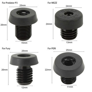 COMFORTZ - Vít cắm sau nối dài que bi-da, bảo vệ phần mông đáy bằng cao su chất lượng cho MEZZ / Universal / HOW / PERI
