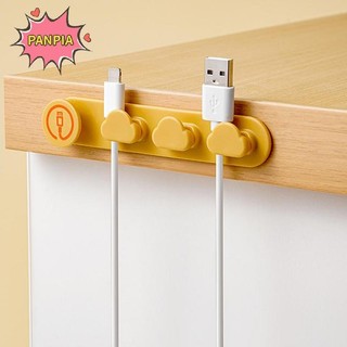 [PNPIA] Quản lý tổ chức cáp Giá đỡ dây cáp USB linh hoạt Cuộn dây silicon nhỏ gọn cho bàn phím chuột Bảo vệ tai nghe VN