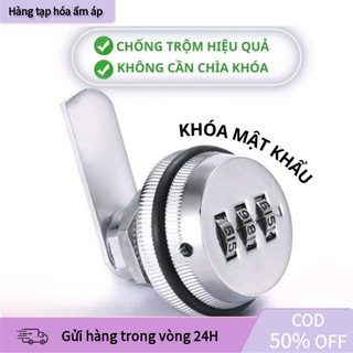 【COD】Ổ Khóa Số 3 Mã Mật Khẩu Chống Trộm Hợp Kim Kẽm Bền Bỉ, Bảo Vệ Tủ, Cửa, Đồ Cá Nhân An Toàn