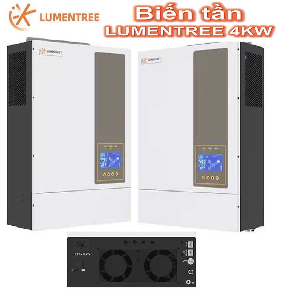 Biến tần năng lượng mặt trời Inverter Lumentree Hybrid 4KW -MPPT 120 ...