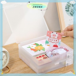 Hộp Nhựa Trong Suốt Kpop Hộp Bảo Quản Thẻ Ảnh Mờ Kpop Hộp Bảo Quản Thẻ Ảnh Để Bàn Mỹ Phẩm Sắp Xếp Lưu Trữ