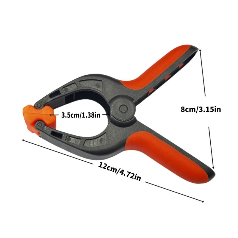 Kool 8 Chiếc Nhựa Cố Định Khung Giữa Giá Đỡ Kẹp Kìm Nhựa Lò Xo Kẹp Mô Hình Làm Liên Kết Grip Chuyển Đổi Cla