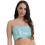 Treeling Long Lanh Ống Áo Co Giãn quây Bandeau Áo Đảng Clubwear Sequins Crop