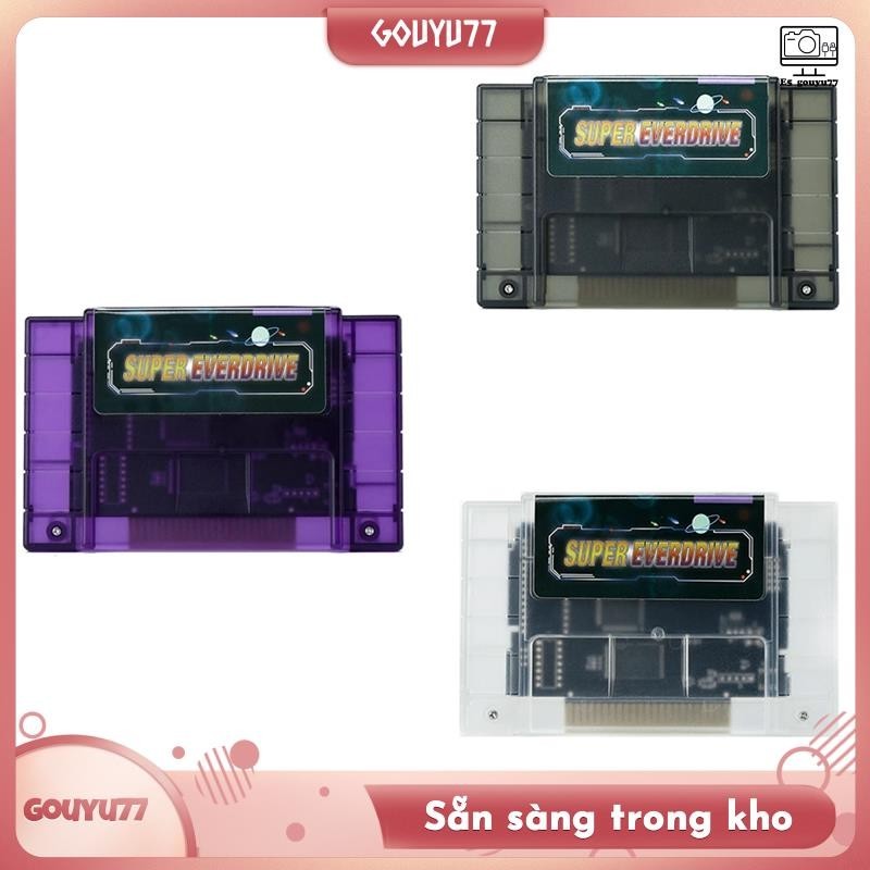 [Gouyu77] Hộp mực trò chơi Super Everdrive V1 3000 trong 1 mới cho Nintendo US Phiên bản NES SFC Super Famicom Máy chơi Game