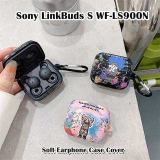 【 imamura 】 Dành Cho Sony LinkBuds S WF-LS900N Ốp Lưng Silicon Mềm Vỏ Tai Nghe TPU Anime Hoạt Hình