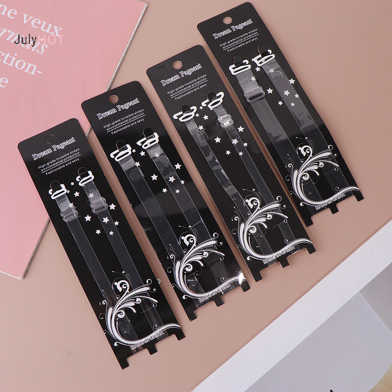 Julyhot Có Thể Điều Chỉnh Thân Thiết Phụ Kiện Dây Áo Ngực Dây Thắt Lưng Nữ Đàn Hồi Vô Hình Trong Suốt Silicone Áo Ngực Dây Massivedeals