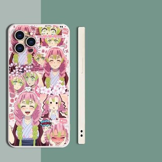Ốp lưng cho Iphone 11 12 13 14 15 Pro Max XR X XS Max 6 6S 7 8 Plus Vỏ Demon Slayer Tokitou Muichirou Zenitsu In hình dễ thương Vỏ bảo vệ Camera silicon mềm mờ chống sốc