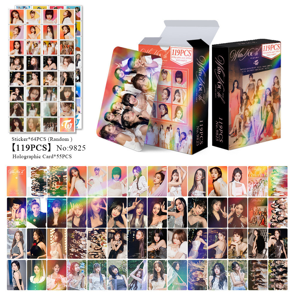 Bộ 50-55 Hai Lần Photocards Với Thẻ Lomo Hình ba chiều Laser Thanh niên Tôi Nhận BẠN MISSAMO Nayeon Jeongyeon Momo Sana Jihyo Mina Dahyun Chaeyoung Tzuyu Bưu thiếp ba chiều YM