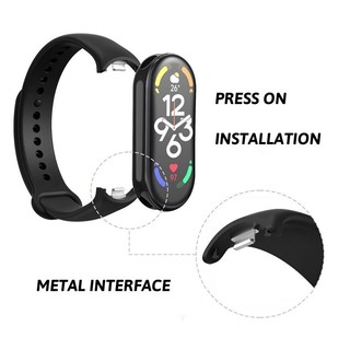 Dây đeo silicon mềm mại thoải mái cho Xiaomi Mi Band 10 9 8 / miband 10
