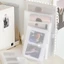 BORAGETE 1 Cái Giá Đỡ Thẻ Hình, Thu Thập Sách 80 / 160 Khe Album Ảnh, PVC 3 / 4 / 5 / 6 / 7 Inch Trong Suốt Photocard Giá Đỡ Thần Tượng Ngôi Sao