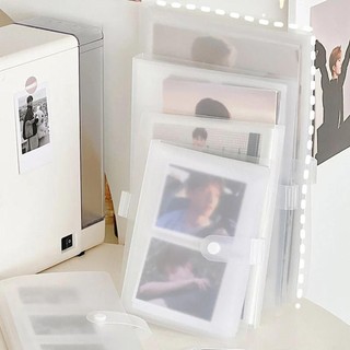 HEARTHLY 1 Cái Album Ảnh, Thu Thập Sách 80 / 160 Khe Đựng Thẻ Hình Ảnh, Sáng Tạo PVC Trong Suốt 3 / 4 / 5 / 6 / 7 Inch Photocard Chủ Thần Tượng Ngôi Sao