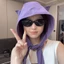 ESSENCEH Mũ Quỷ Nhỏ, Mũ Chui Đầu Phối Ren Màu Trơn, Phong Cách Chui Đầu Dễ Thương Khăn Choàng Nhanh Khô Hình Mũ Khăn Trùm Đầu Sử Dụng Hàng Ngày