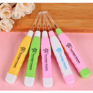 Đèn LED diễu hành Đèn pin Máy làm sạch tai Loại bỏ sáp Chăm sóc sức khỏe Nhíp Máy làm sạch tai VN