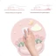 Tấm lót chuột tựa cổ tay YRBWD, Tấm lót chuột hỗ trợ tay bằng cao su Tulip, Chất lượng cao Thoải mái tiện dụng Bàn di chuột chơi game chống trượt phổ thông