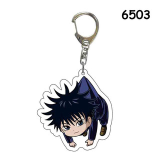 Jujutsu Kaisen Hoạt Hình Móc Khóa Anime Nhật Bản Móc Khóa Túi Acrylic Mặt Dây Chuyền Móc Chìa Khóa