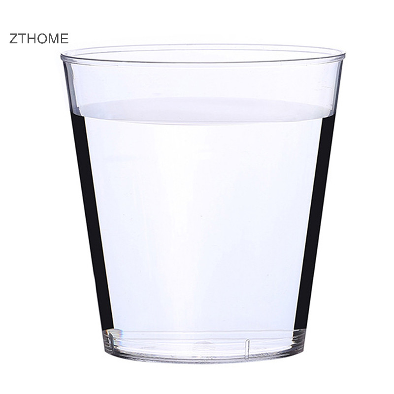 Zthome 30 / 36 / 50 Chiếc Nhựa Trong Suốt Thủy Tinh Thạch Cốc Plastique Tumblers HOT