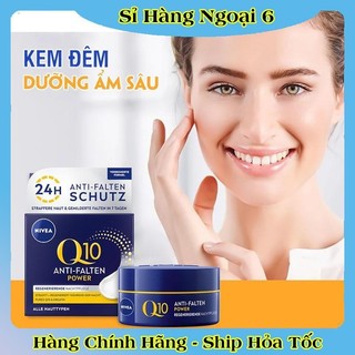 [auth] [Mẫu mới] Kem dưỡng da mặt Nivea Q10 của Đức giúp chống lão hóa,chống nhăn, sáng da - Nội địa Đức Đủ Bill [Hot]