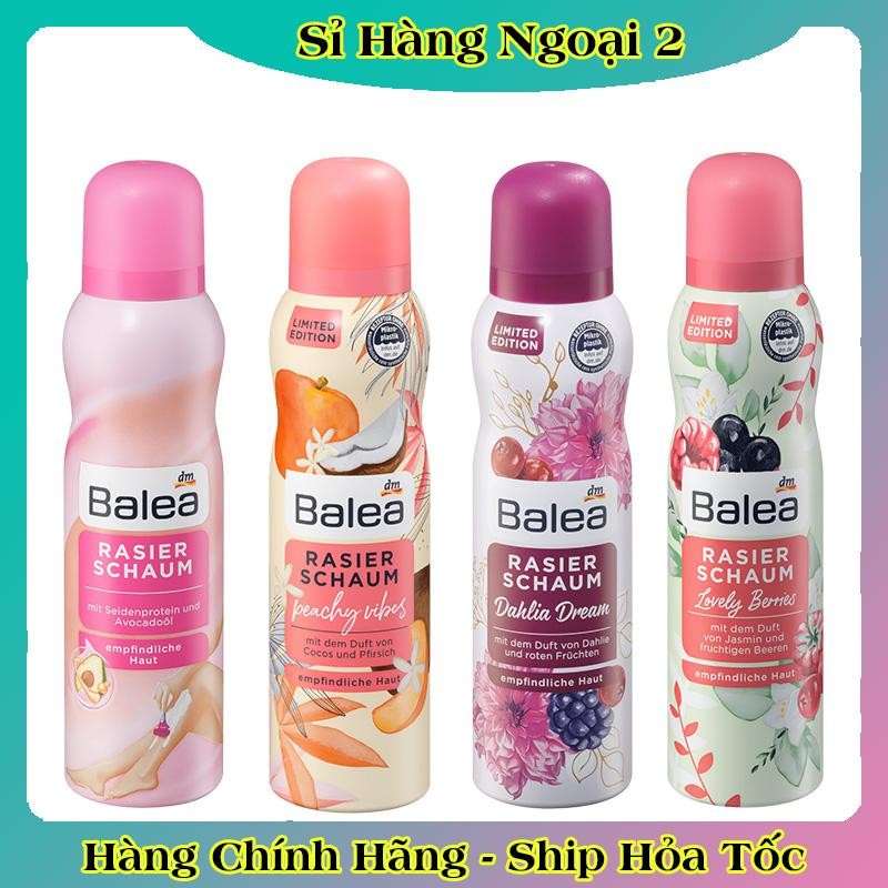 Bọt cạo lông Balea Đức toàn thân và bikini dành cho nữ - Date mới nhất