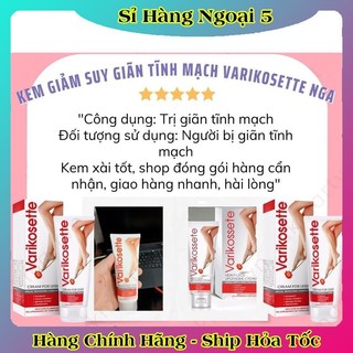 DATE MỚI] Kem Suy Giãn Tĩnh Mạch Varikosette của Nga 75ml