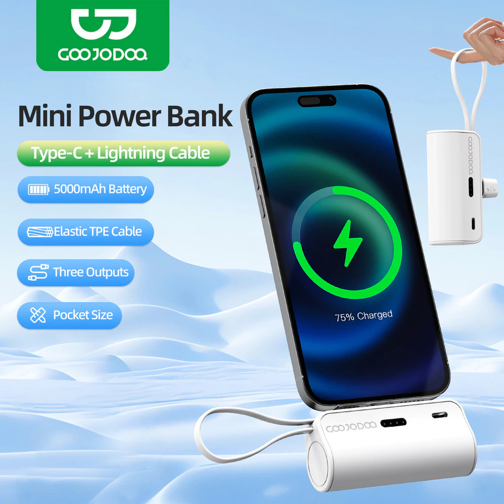 Sạc dự phòng mini GOOJODOQ 2024 5000mAh