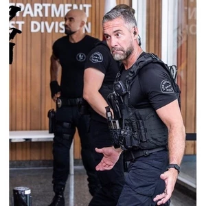 Áo thun ôm sát LAPD SWAT _retro