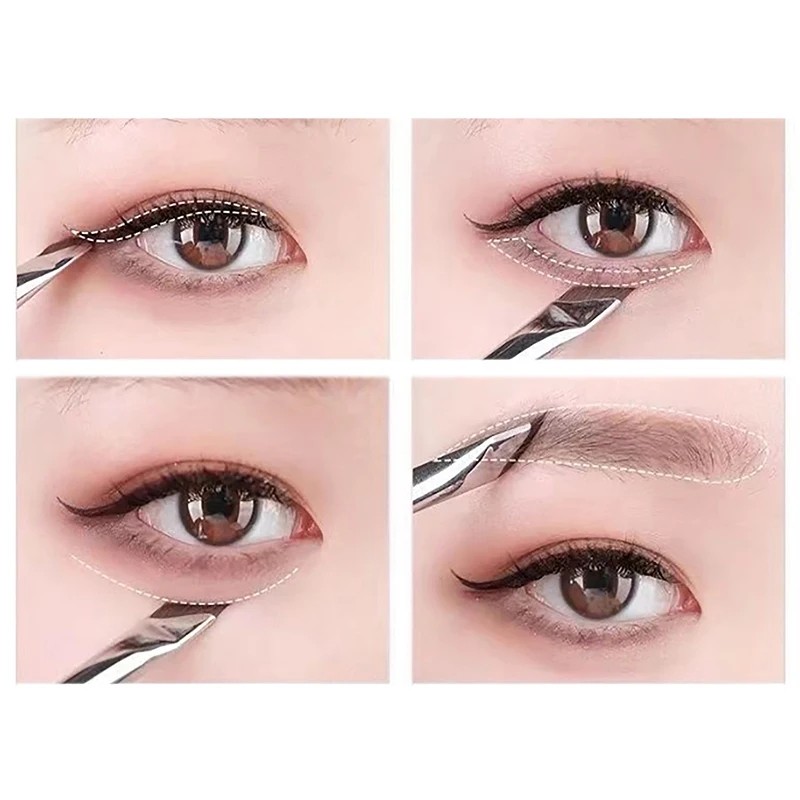 Bàn chải kẻ mắt lông mày chuyên nghiệp Di động mềm mại Góc nhỏ Mắt trang điểm Chi tiết Công cụ cọ