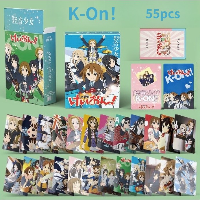 55-92 Chiếc Manga Manhwa Death Note Throne of Seal Laser Holographic Lomo Cards BLEACH Sống sót như con gái của Tyrant K-On! Photocard Bưu thiếp ba chiều The Boy and the Heron