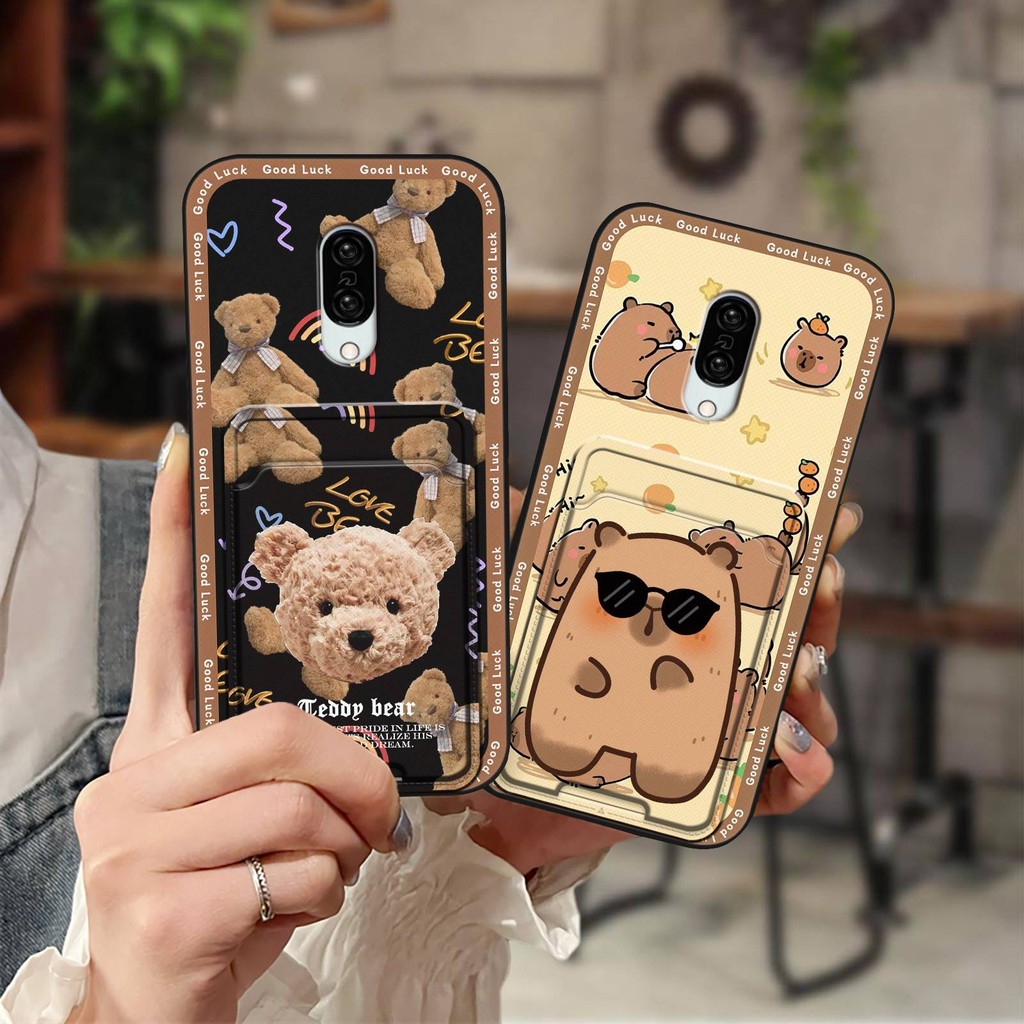 Graffiti TPU Phone Case For Sharp Aquos Zero2/SHV47/SH-01M Full wrap Cartoon Shockproof Cover Card sleeve Fashion Design