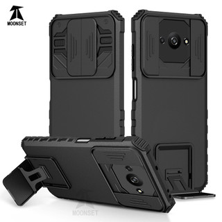 Dành Cho Redmi A3 Ốp Lưng Có Trượt Camera Chân Đế Chống Sốc Bảo Vệ Siêu Mỏng