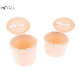 Aqtocna Kem Mặt Mờ Chai Kem Dưỡng Da Lọ Mỹ Phẩm Rỗng Hộp Đựng Mặt nạ Tóc Chai Kem Cơ Thể Có Thể Đổ Lại Chai Chia Có Thìa HGVN